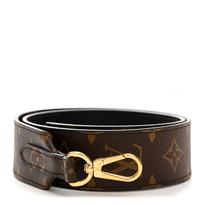 Louis Vuitton Monogram Bandouliere Shoulder Strap Black 1 of 6