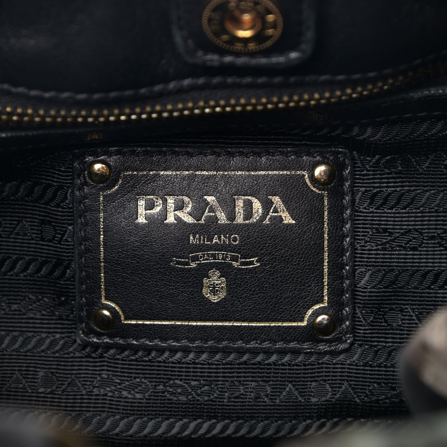 Prada Nylon Python Print Large Bow Bag Verde 5 of 9