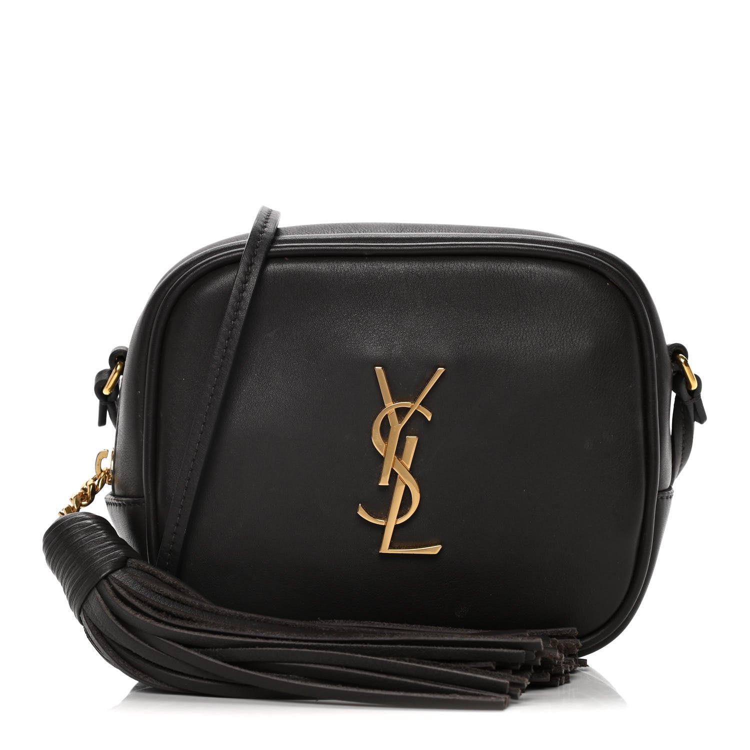 Saint Laurent Nappa Monogram Blogger Bag New Vert Fonce 1 of 15