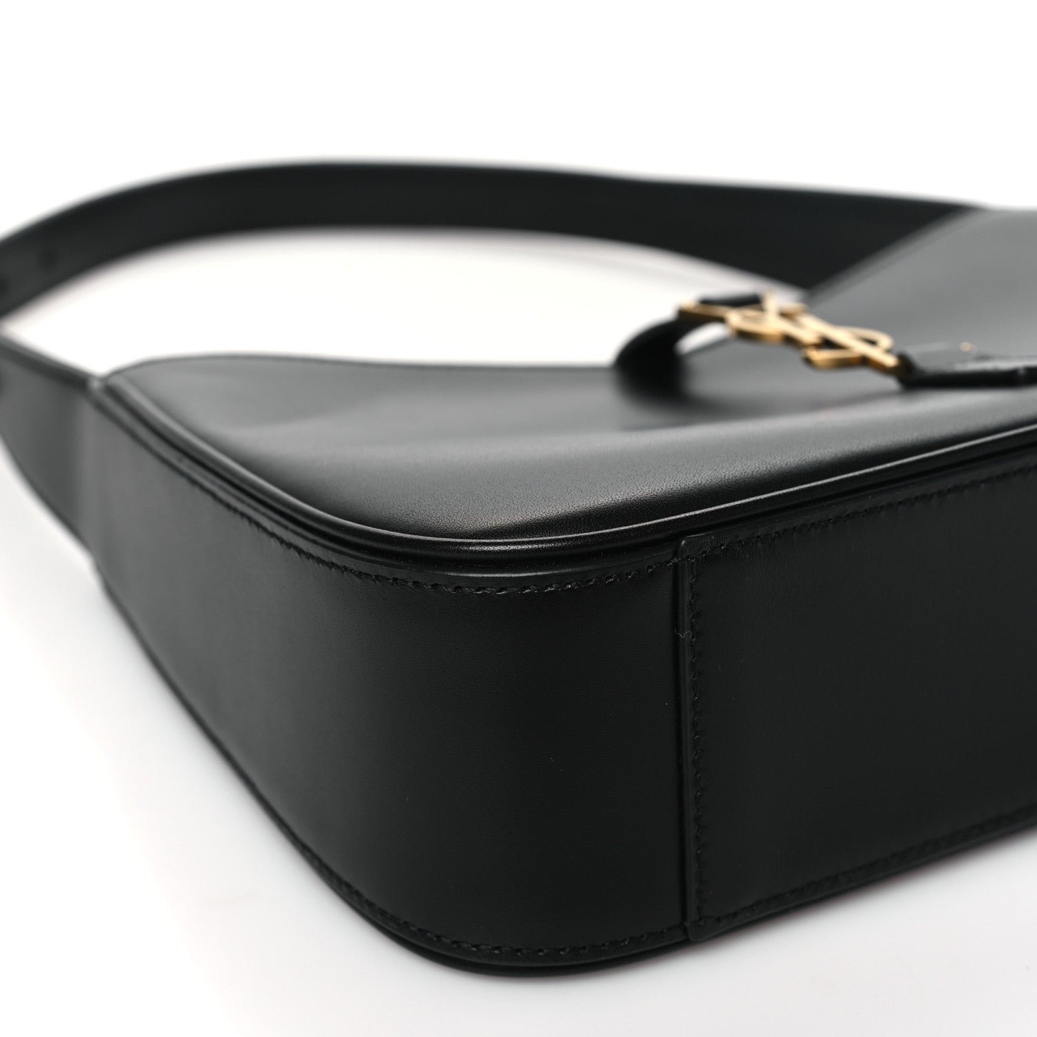 Saint Laurent Smooth Calfskin Le 5 A 7 Hobo Black 9 of 11