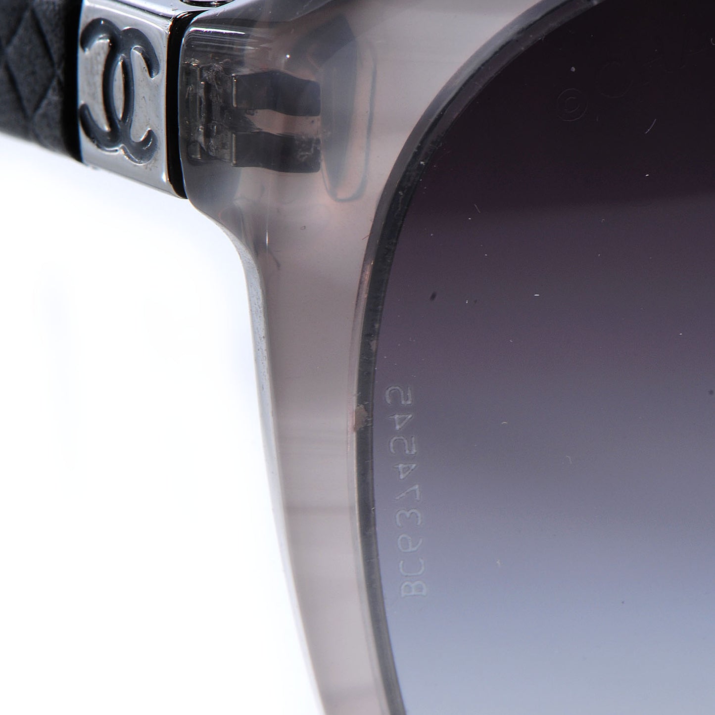 Quilted CC Sunglasses 5225Q Grey