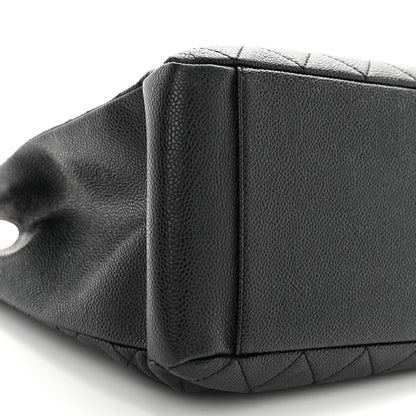 Chanel Caviar Quilted Grand Shopping Tote GST Black 9 of 11