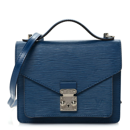 Louis Vuitton Epi Monceau BB Saphir 1 of 8