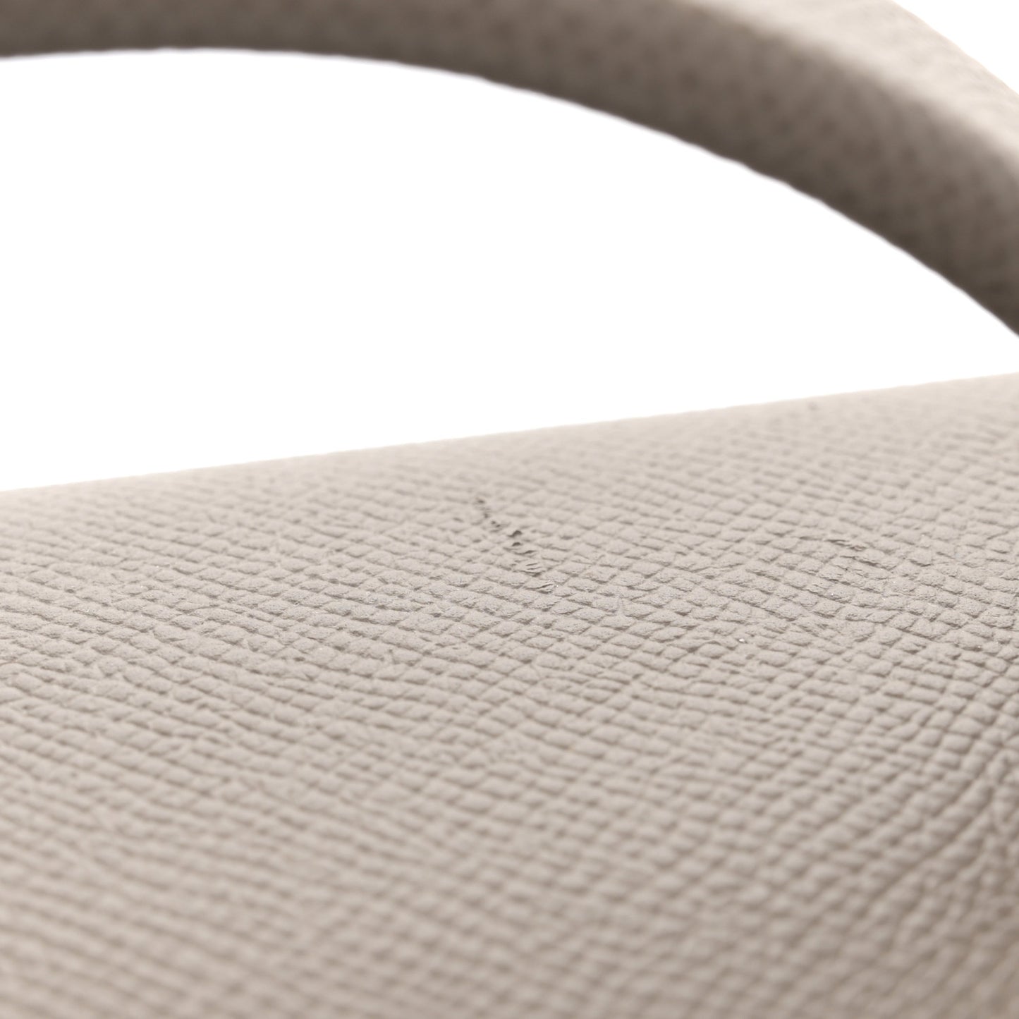 Epsom Cinhetic Boxy Top Handle Bag Etain