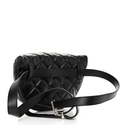 Chanel Calfskin Quilted Waist Belt Bag Black 3 of 7