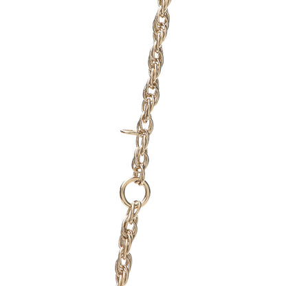 Chanel Pearl CC Round Pendant Necklace Gold 4 of 5