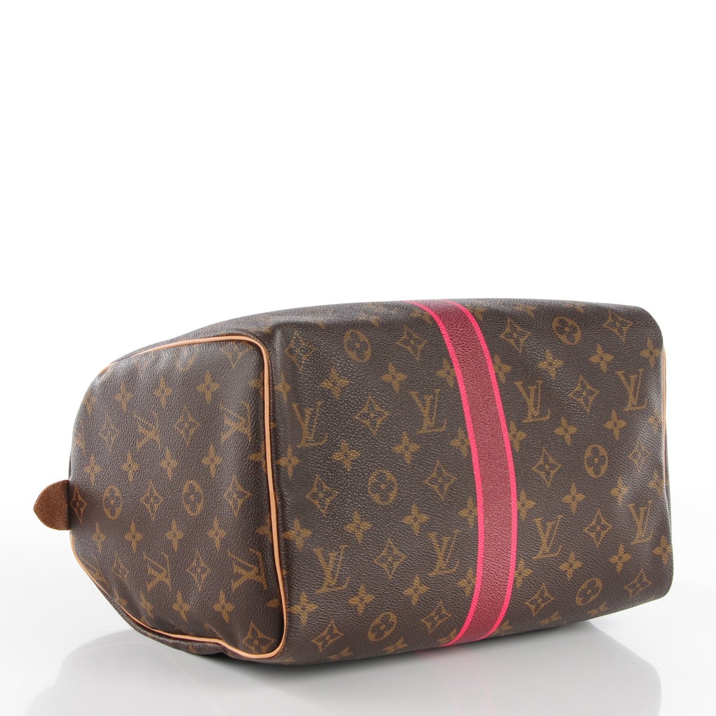 Monogram My LV Heritage Speedy 30 Bordeaux Fuchsia