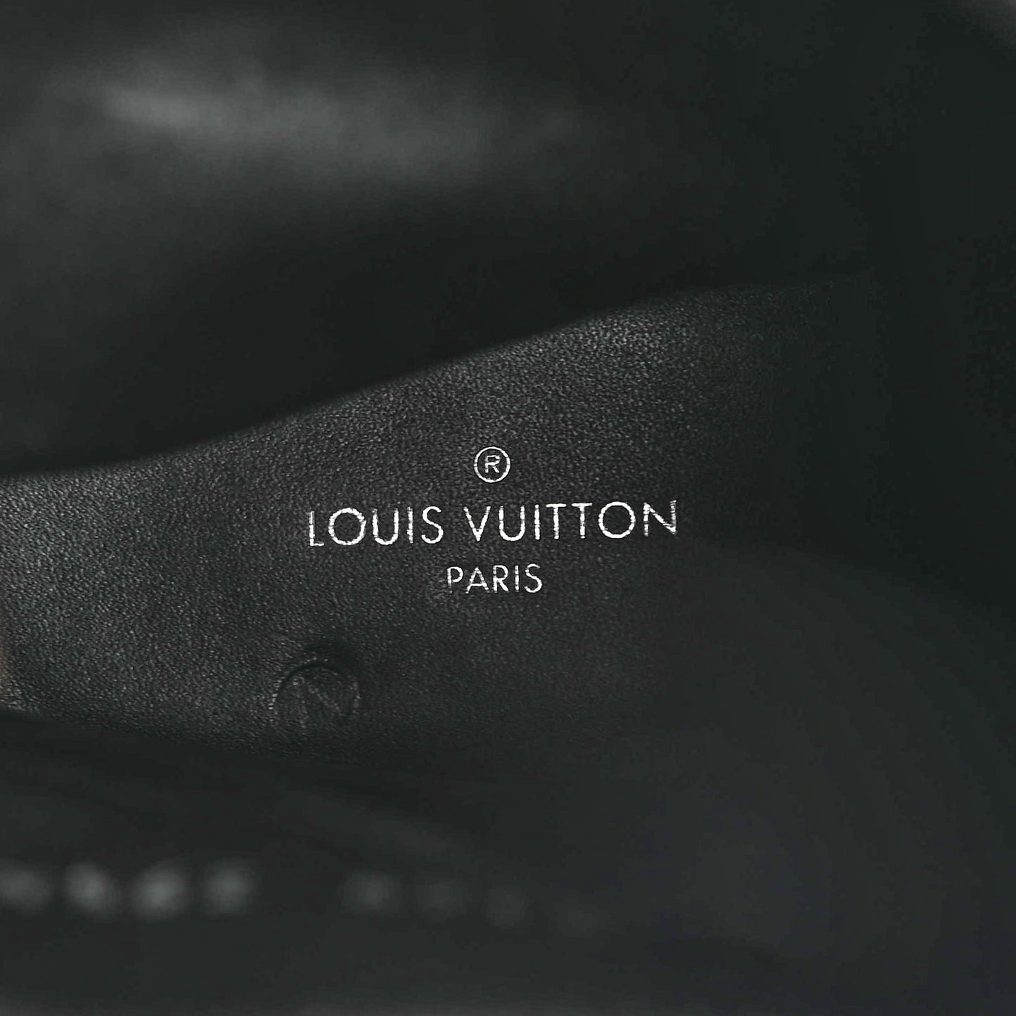 Calfskin Monogram Discovery Flat Ankle Boots 39.5 Black