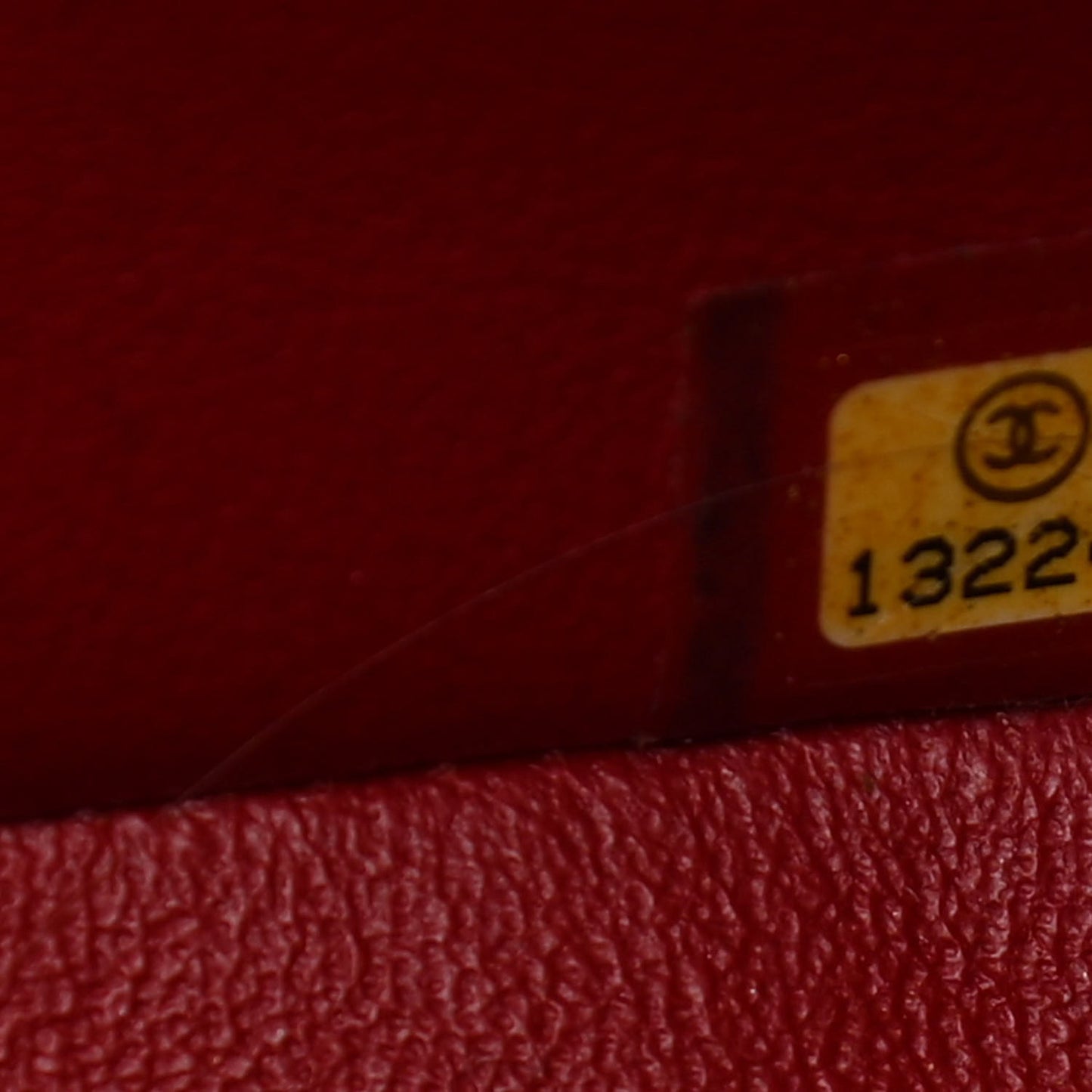 Caviar Quilted Jumbo Single Flap Red