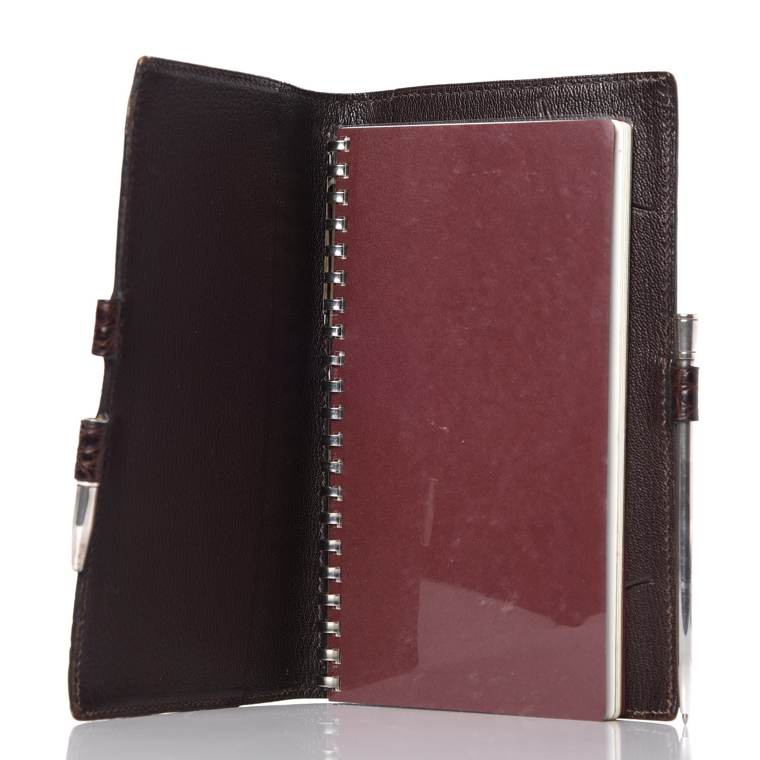 Hermes Matte Niloticu Vision Agenda Cover Havane 5 of 13