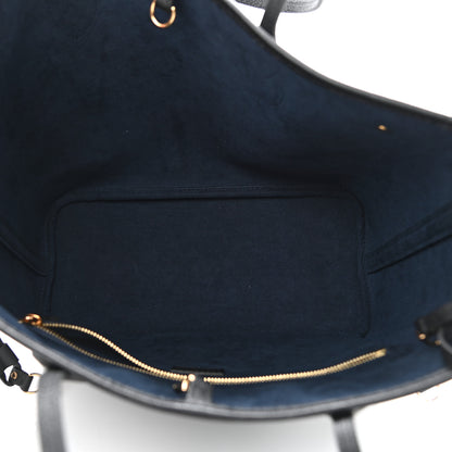 Louis Vuitton Empreinte Monogram Giant Neverfull MM Black 6 of 10