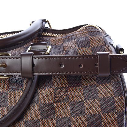 Louis Vuitton Damier Ebene Speedy Bandouliere 30 12 of 12