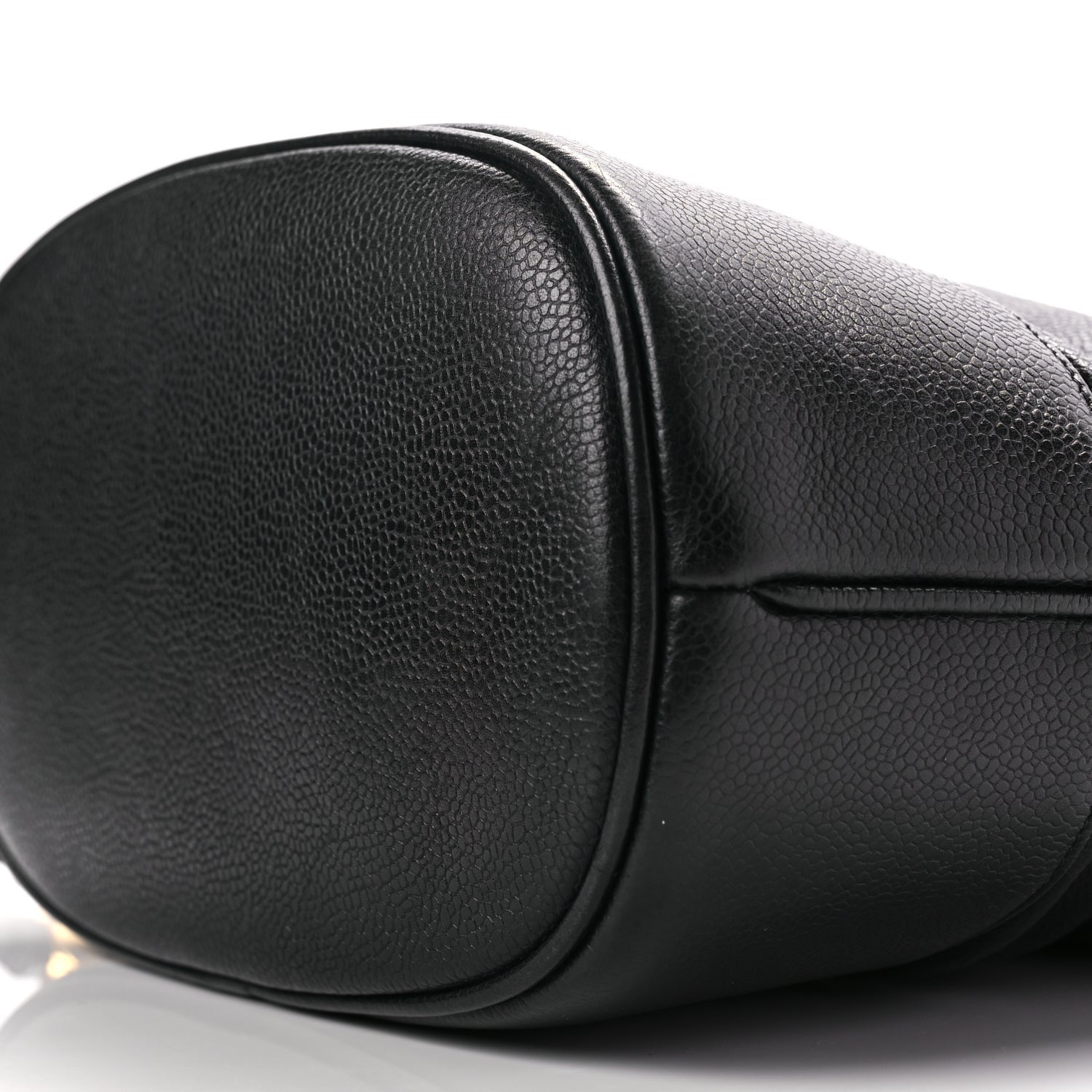 Chanel Caviar CC Drawstring Shoulder Bag Black 10 of 10