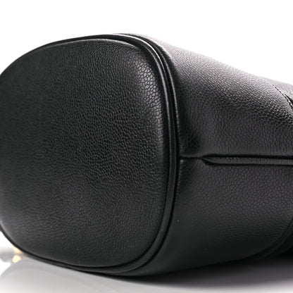 Chanel Caviar CC Drawstring Shoulder Bag Black 10 of 10