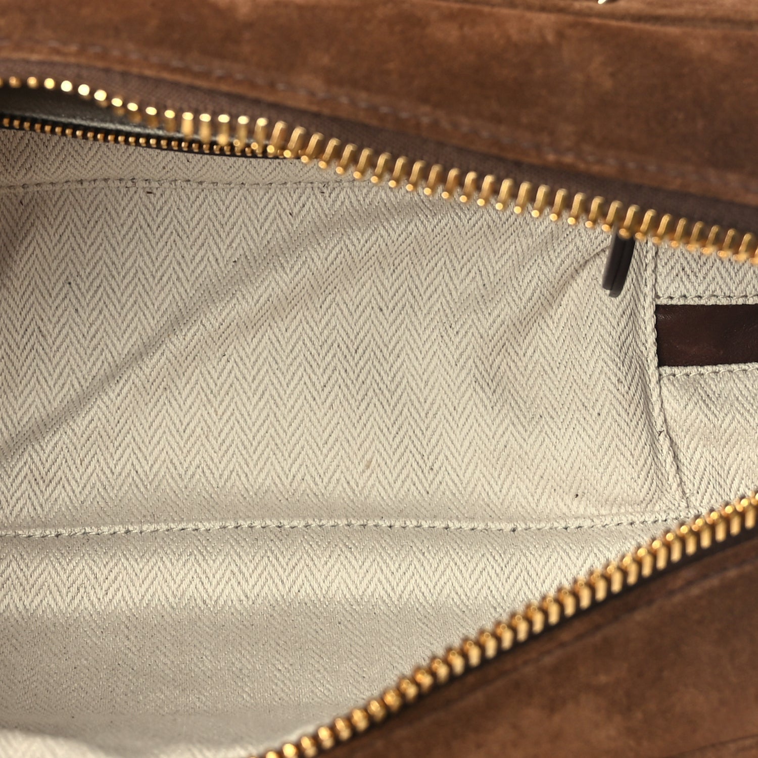 Miu Miu Camoscio Padded Large Arcadie Top Handle Bag Cacao 4 of 8
