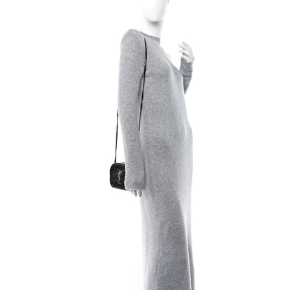 Saint Laurent Sequin Patent Monogram Blogger Bag Black 2 of 11