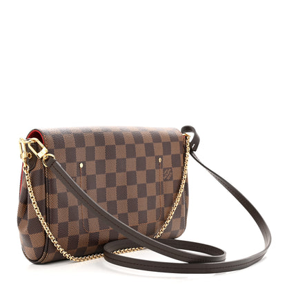Louis Vuitton Damier Ebene Favorite MM 3 of 12