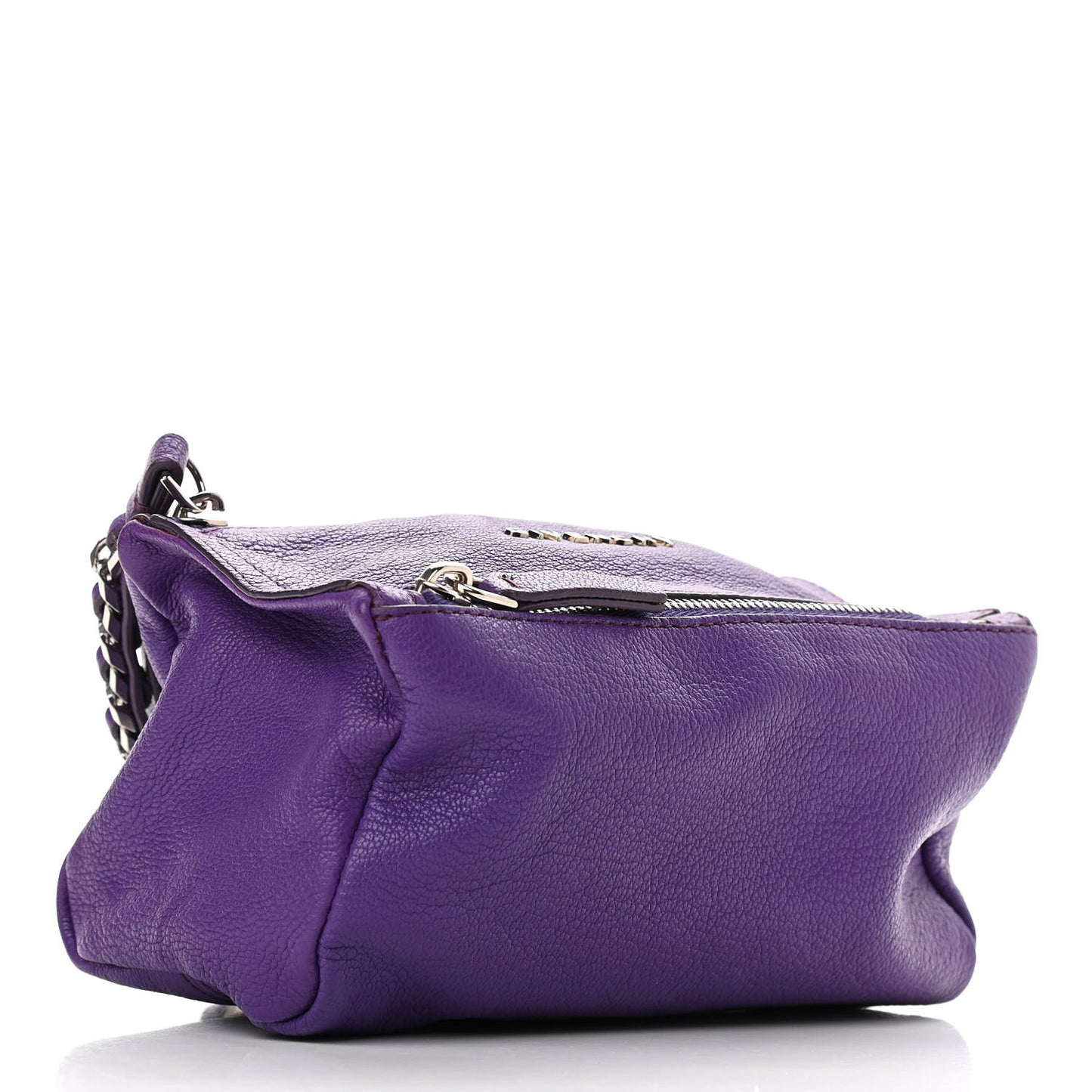 Sugar Goatskin Pandora Wristlet Purple