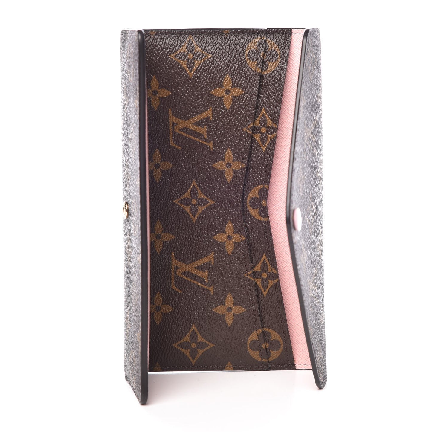 Monogram Josephine Wallet Rose Ballerine