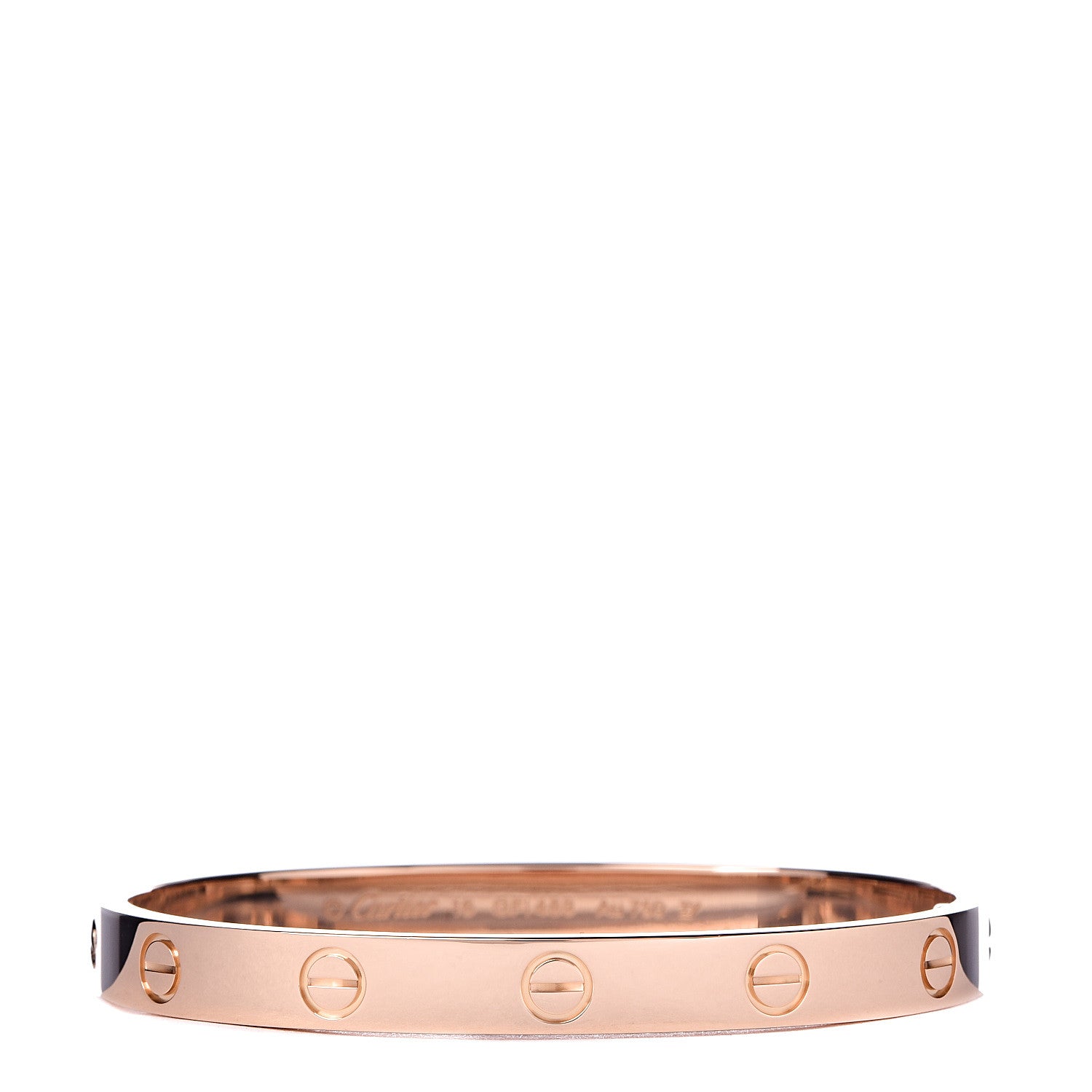 Cartier 18K Pink Gold LOVE Bracelet 16 1 of 5