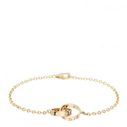 Cartier 18K Yellow Gold Interlocking LOVE Bracelet 1 of 5