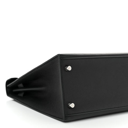 Hermes Epsom Kelly Sellier 28 Black 9 of 10
