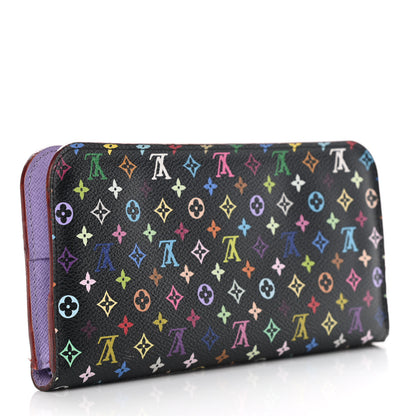 Louis Vuitton Monogram Multicolor Insolite Wallet Black Violet 3 of 11