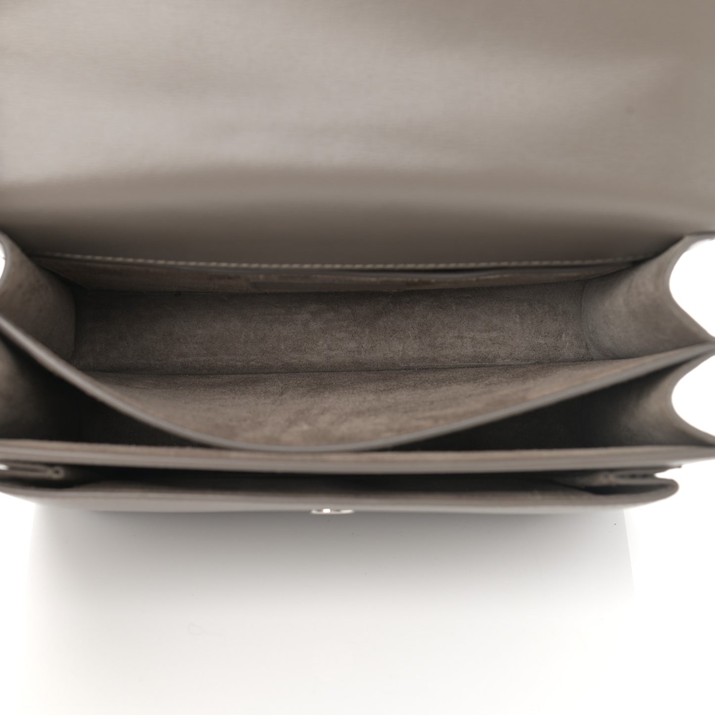 Suede Calfskin Medium Monogram Sunset Taupe