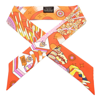 Hermes Silk La Source de Pegase Twilly 1 of 5