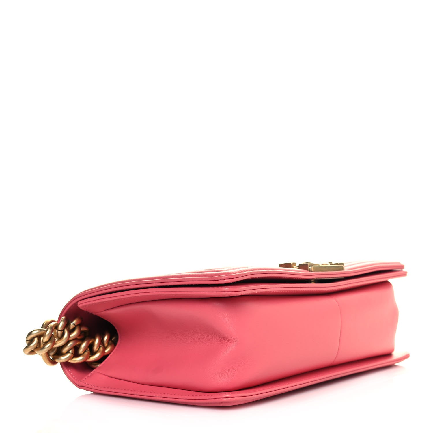 Chanel Calfskin Quilted Medium Boy Flap Pink 4 of 15