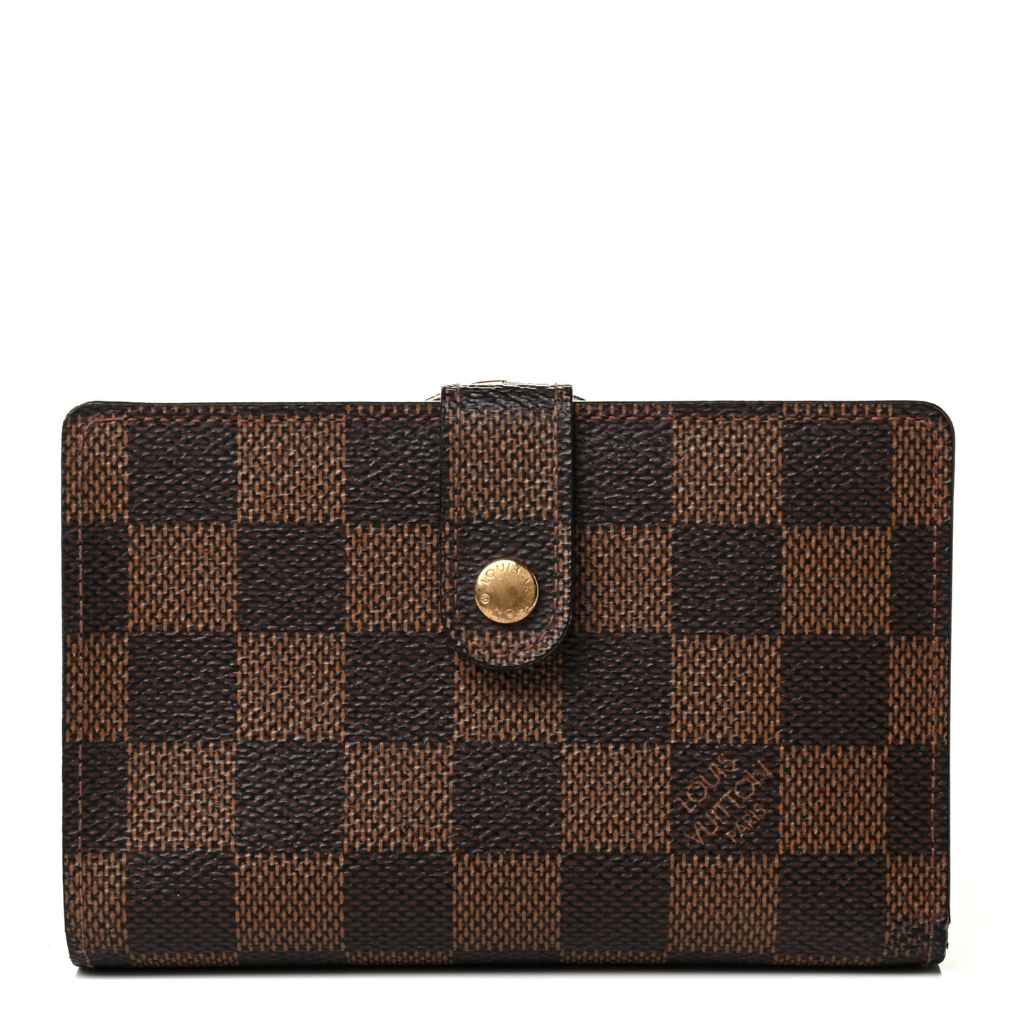 Damier Ebene French Purse Wallet