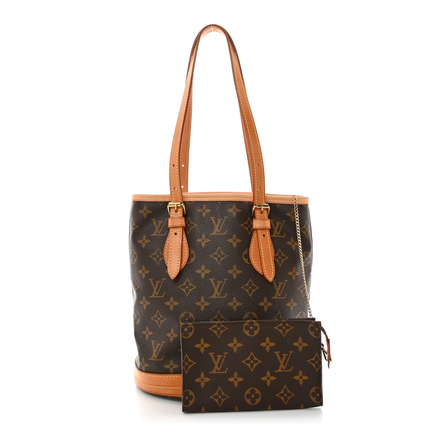 Louis Vuitton Monogram Petit Bucket 23 3 of 17