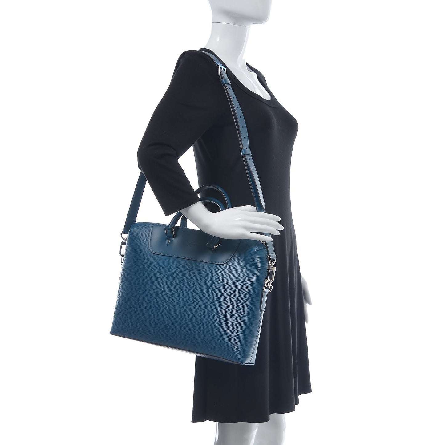 Epi Porte-Documents Jour Briefcase Blue Celeste