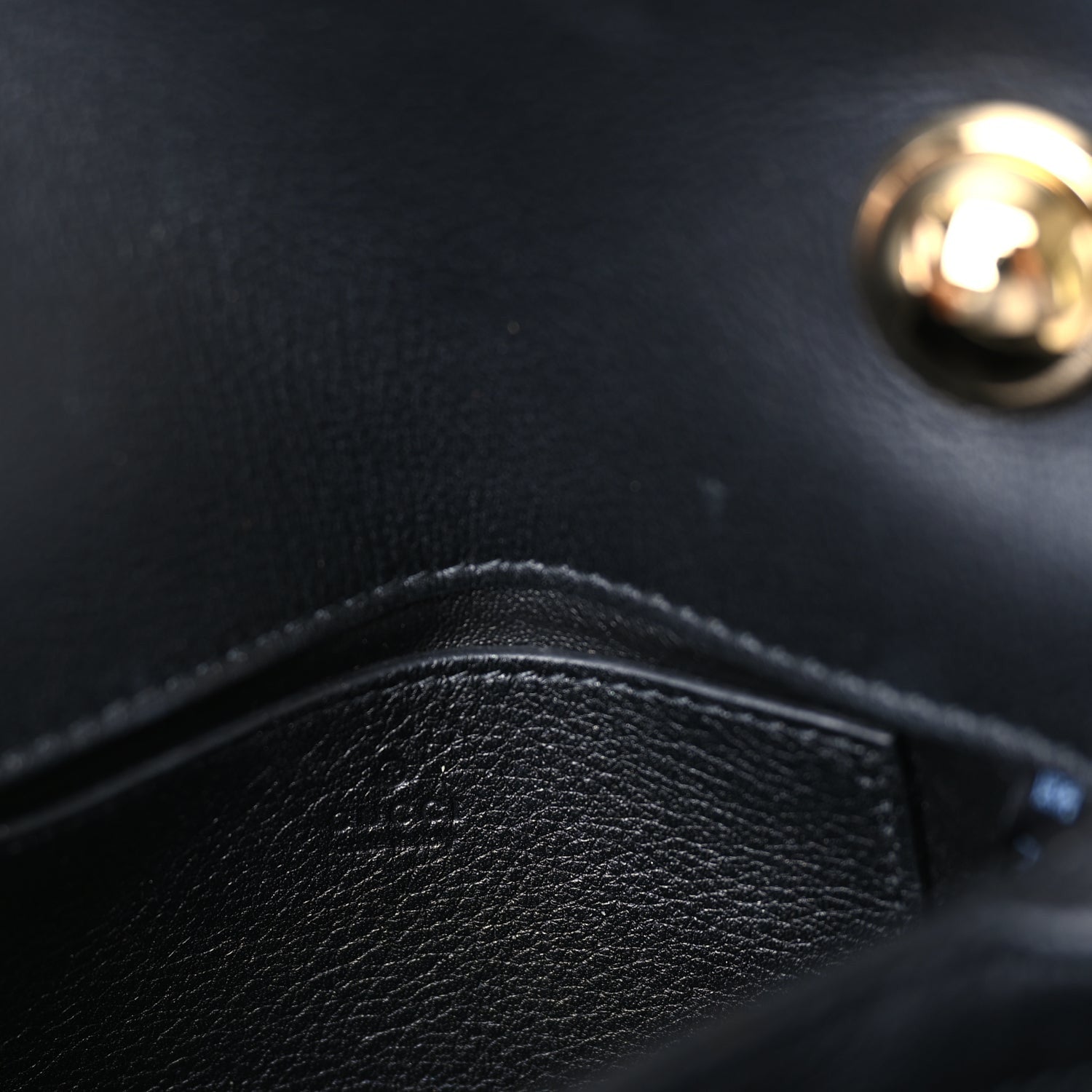 Gucci Roxy Calfskin Web Mini Blondie Shoulder Bag Black 5 of 8