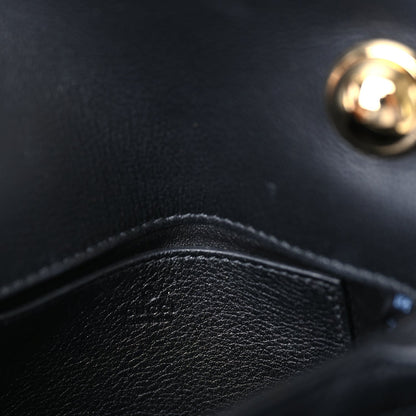 Gucci Roxy Calfskin Web Mini Blondie Shoulder Bag Black 5 of 8