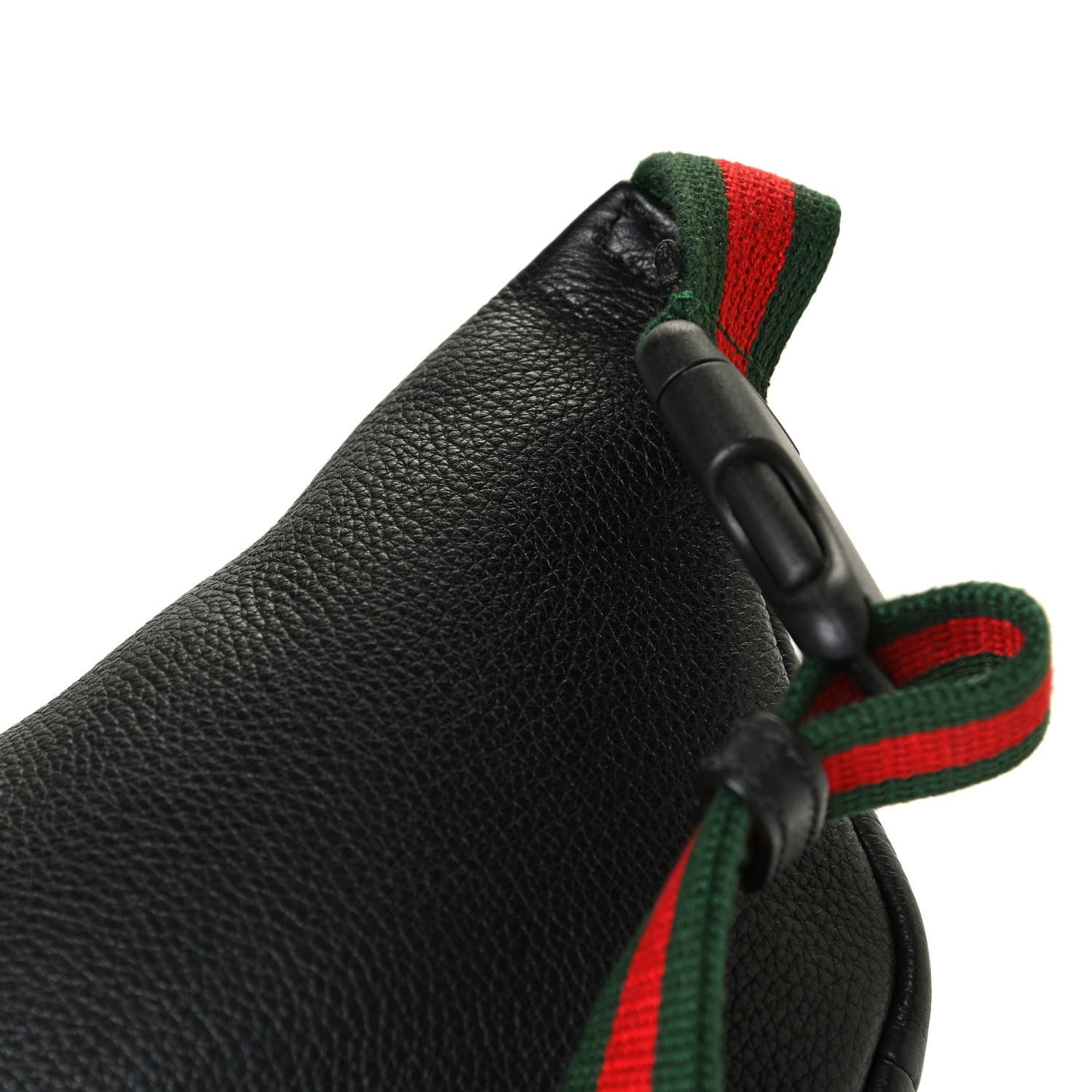 Gucci Grained Calfskin Small Logo Belt Bag Black 7 of 7
