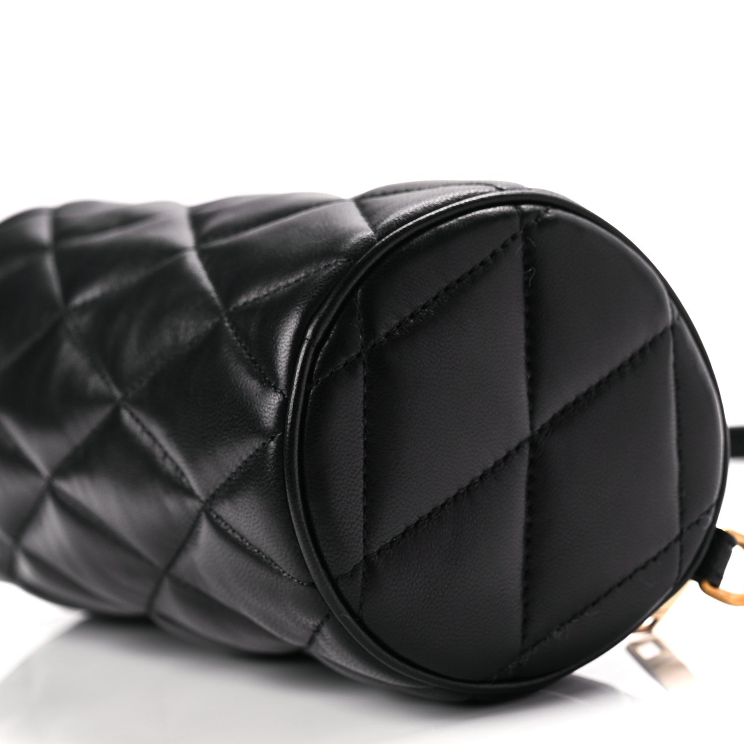 Saint Laurent Lambskin Monogram Mini Sade Tube Bag Black 9 of 9