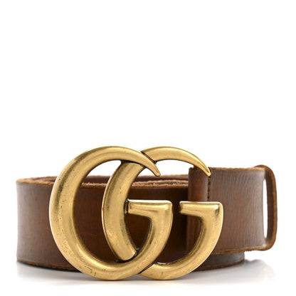 Gucci Faded Calfskin Double G 40mm Belt 90 36 Cuir 1 of 7