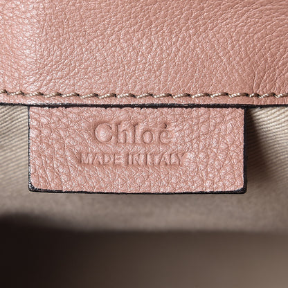 Chloe Suede Calfskin Mini Faye Backpack Nougat 7 of 12