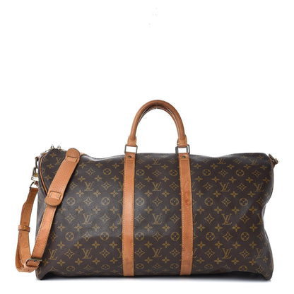 Louis Vuitton Monogram Keepall Bandouliere 55 1 of 25
