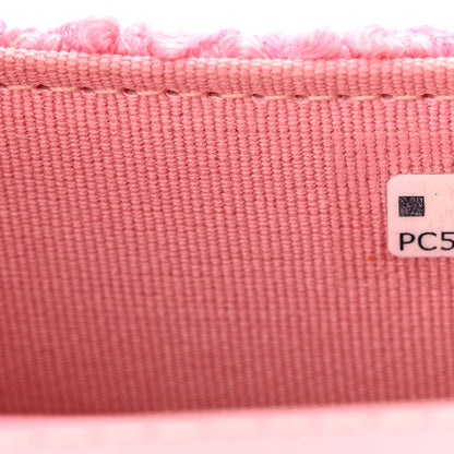 Chanel Tweed Quilted Flap Chain Waist Bag Pink 9 of 13