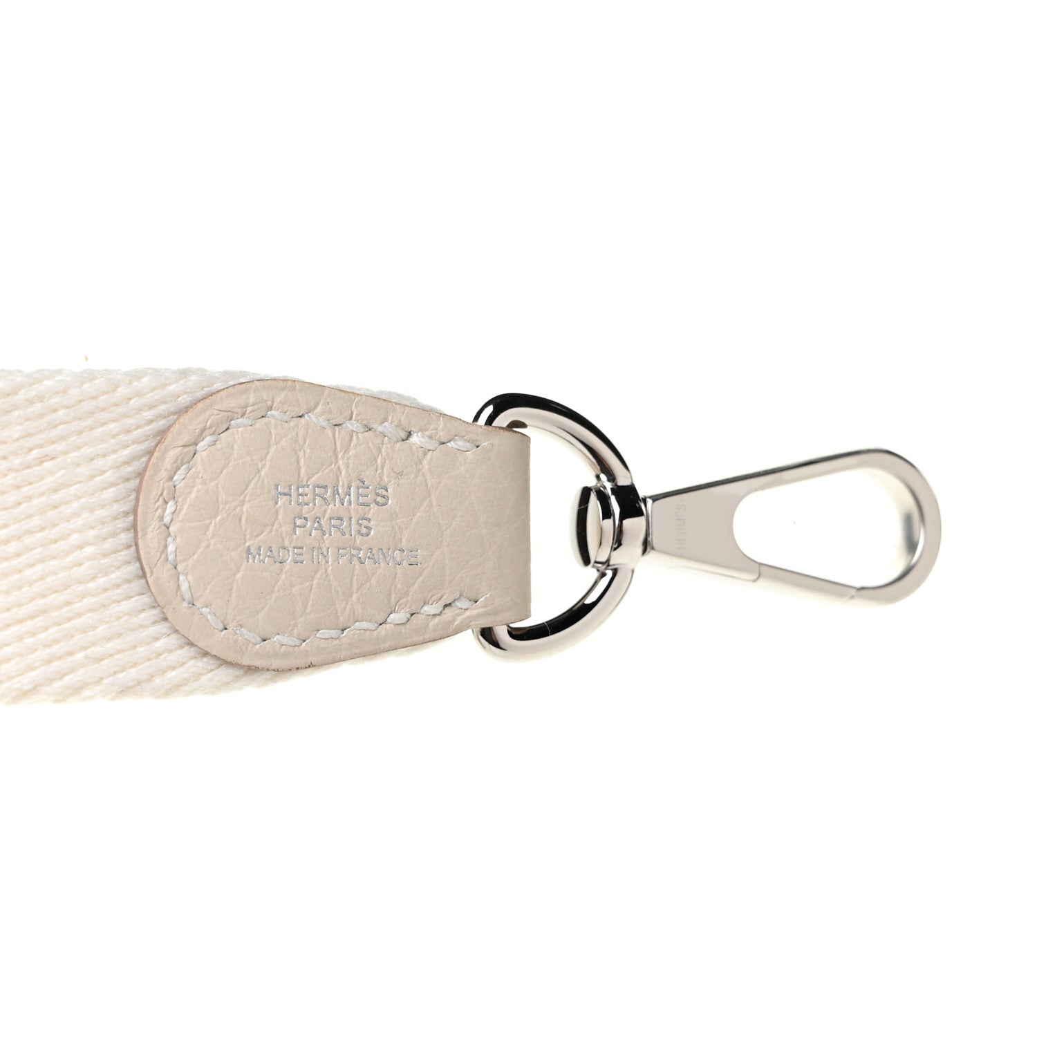 Hermes Taurillon Clemence Evelyne TPM Craie 10 of 11