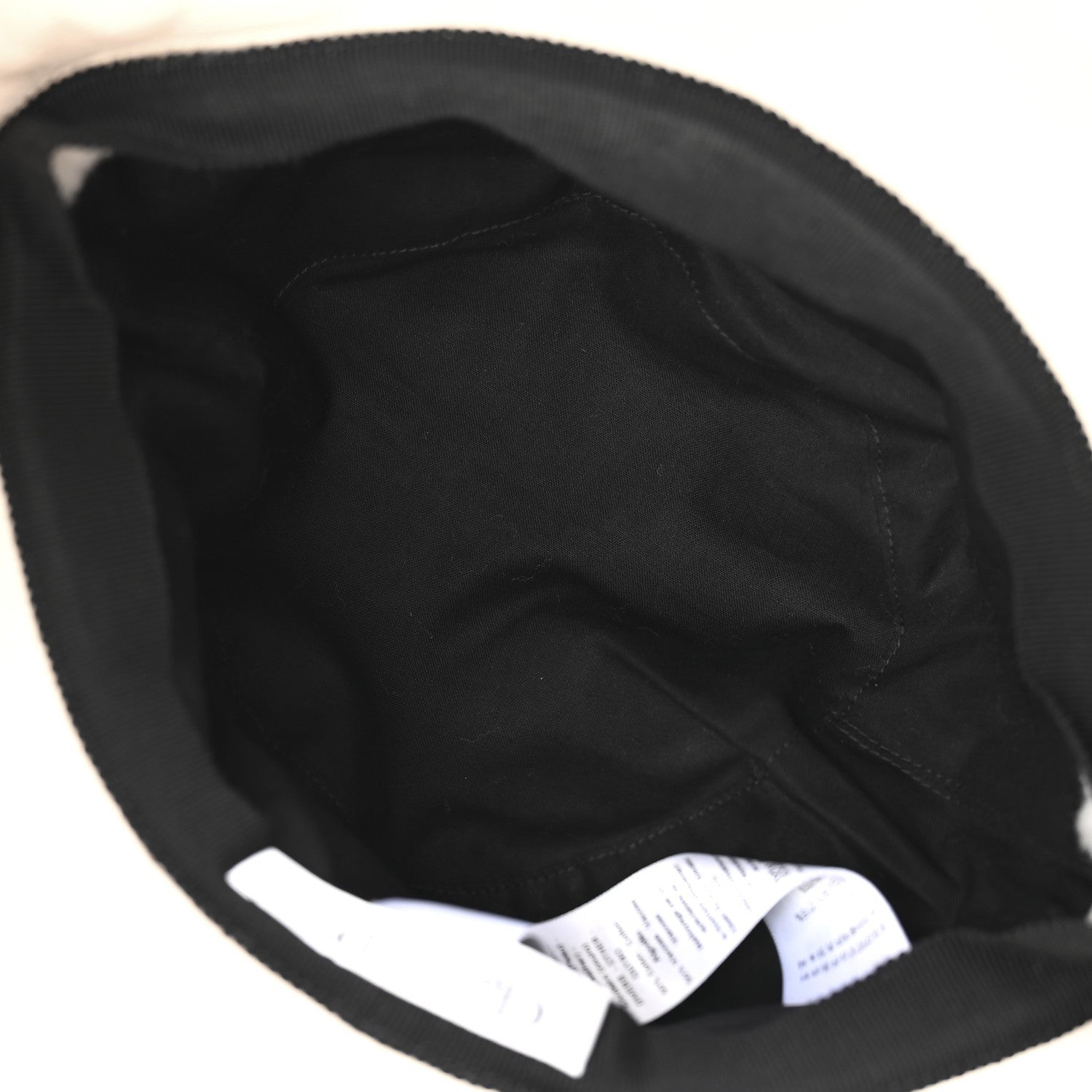 Christian Dior Shearling Cannage D-Bobby Bucket Hat 58 Ecru 7 of 7