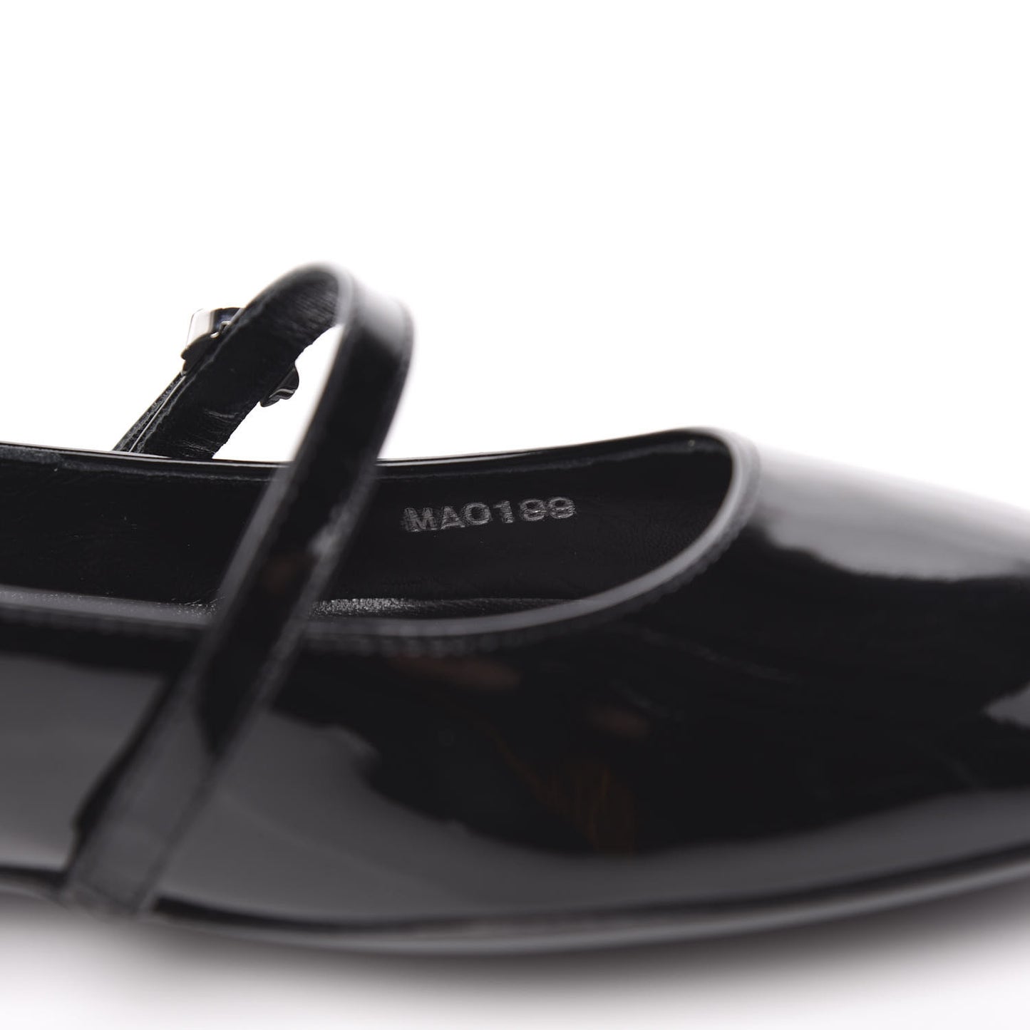 Patent Uniformes Ballet Flats 36 Black