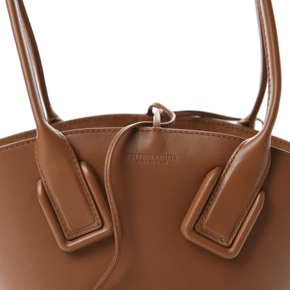 Bottega Veneta Calfskin Small Basket Tote Clay 9 of 9