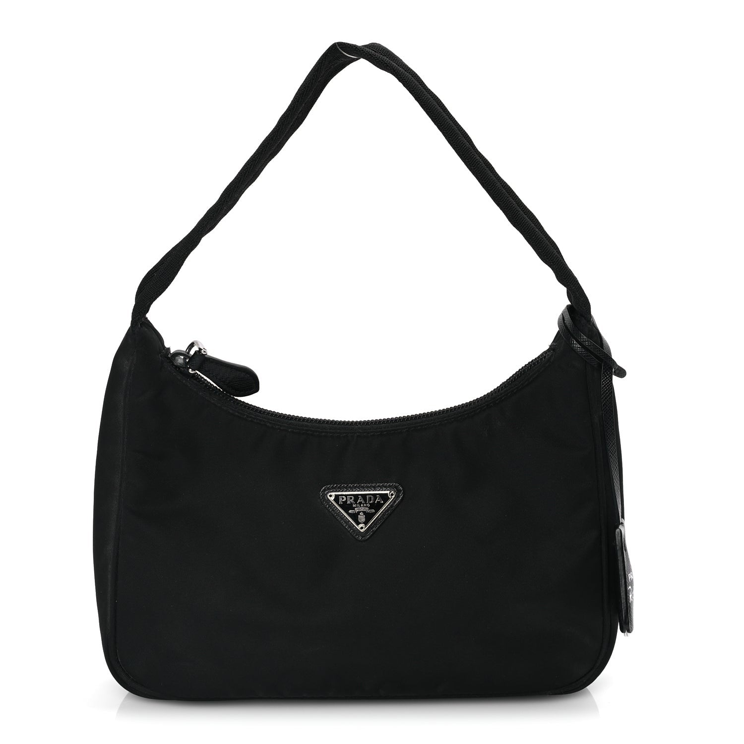 Prada Tessuto Nylon Mini Re-Edition 2000 Bag Black 1 of 7