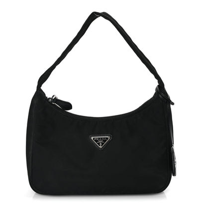 Prada Tessuto Nylon Mini Re-Edition 2000 Bag Black 1 of 7