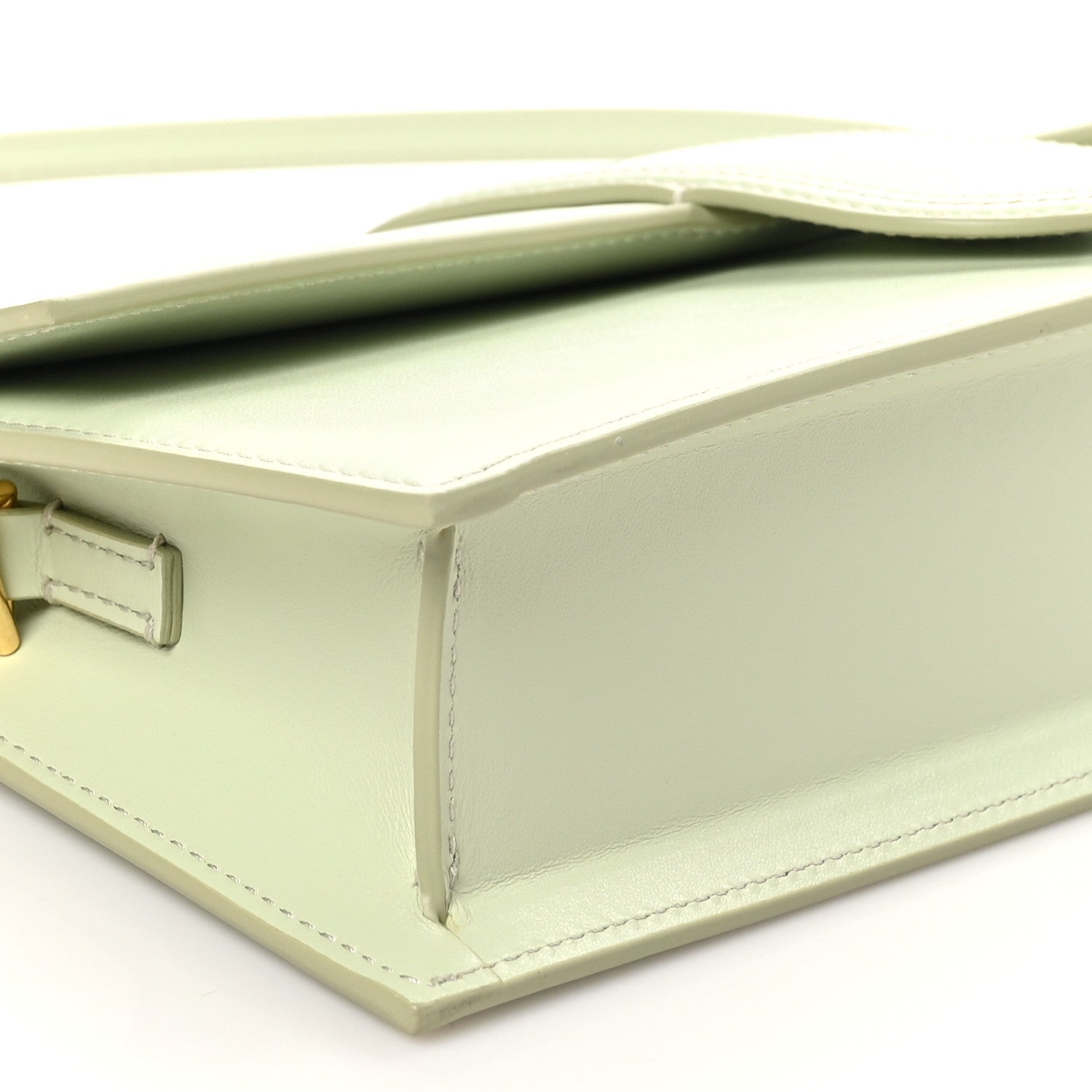 Jacquemus Smooth Calfskin Le Bambino Long Light Green 8 of 9
