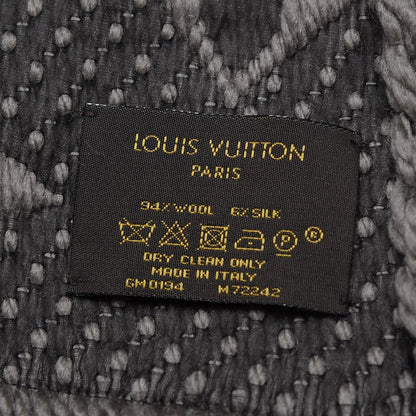 Louis Vuitton Wool Silk Logomania Scarf Verone 4 of 4
