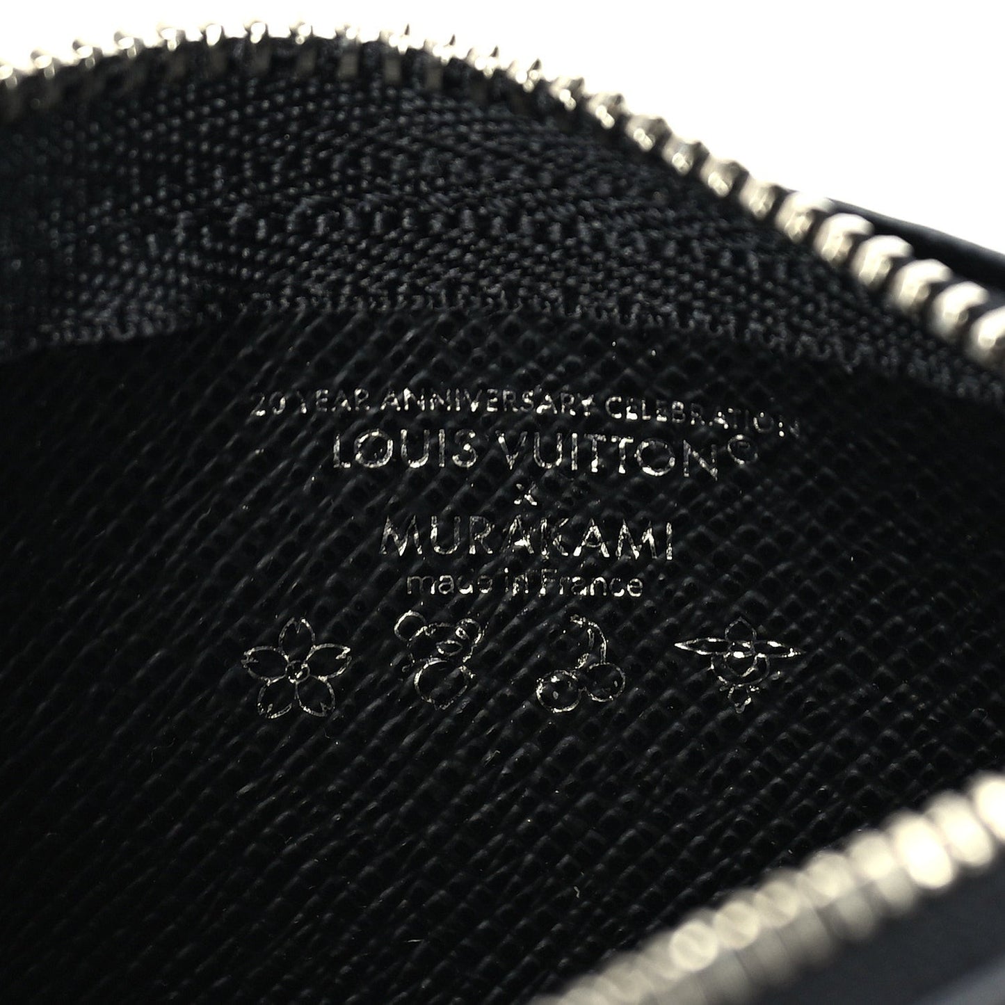 LV X TM Monogram Multicolor Key Pouch  Black